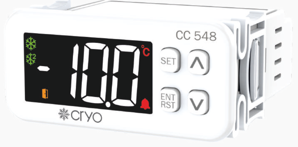 Multispan CC 548 — 1 compressor (20 A) + alarm (5 A) with digital door input