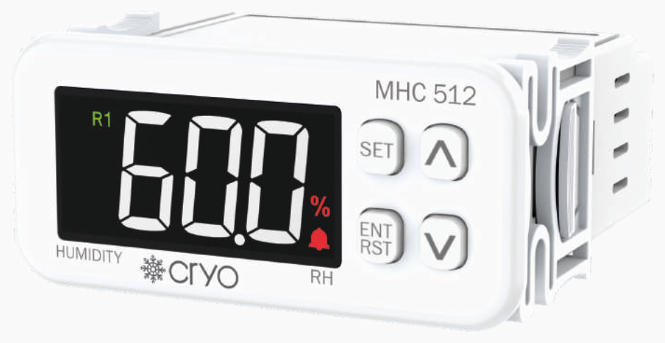 Multispan MHC 512 — Digital humidity controller (10 A + 10 A)
