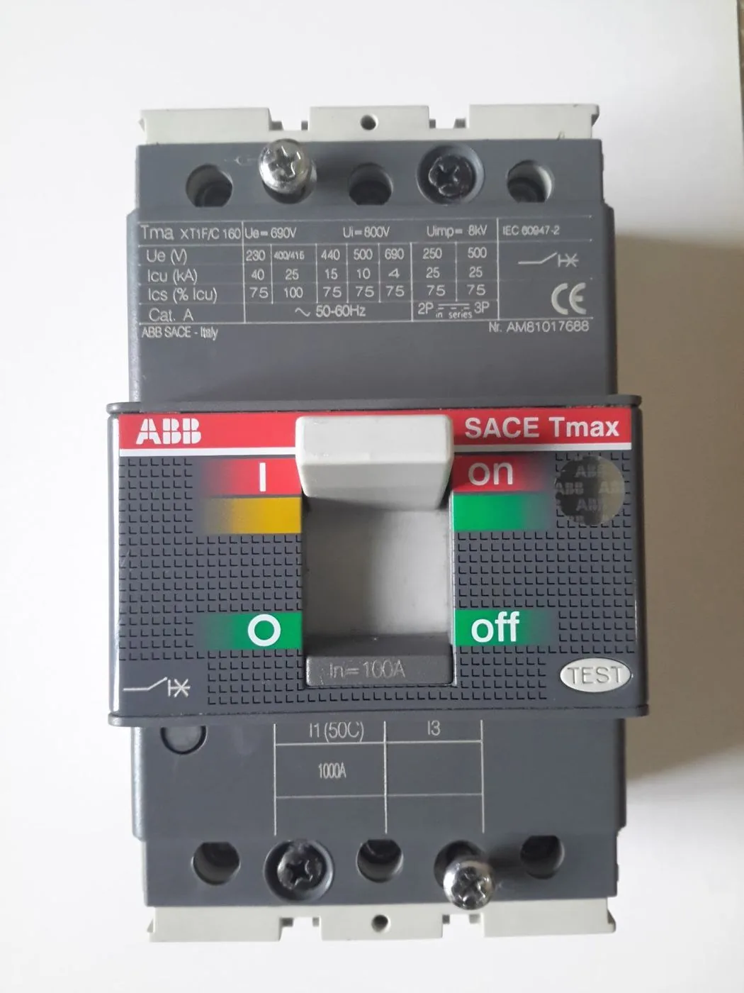 MCCB — Moulded Case Circuit Breaker — ABB · Schneider Electric · LS