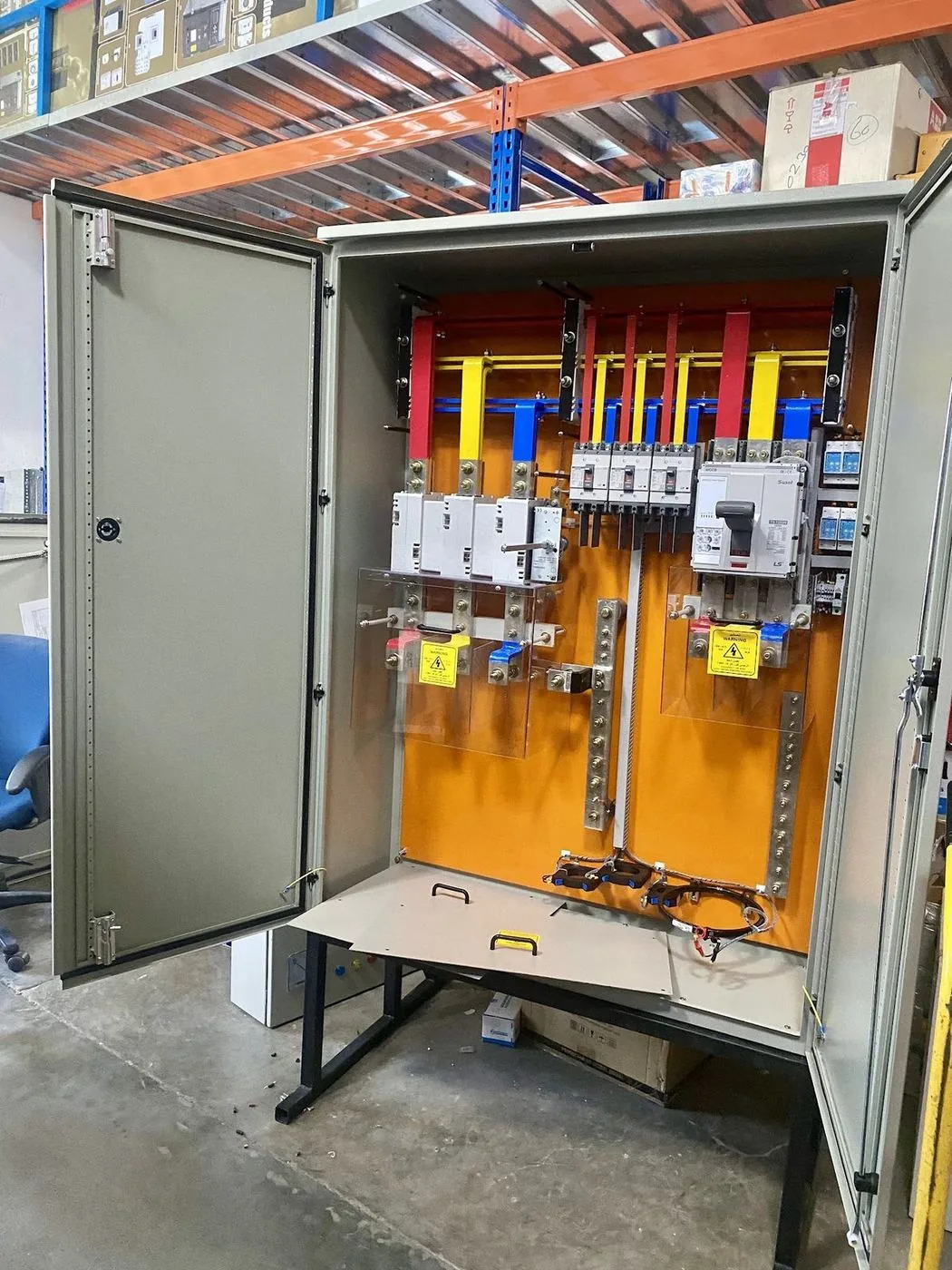 ATS Panel Assembly — Al Misbah Al Sehri switchgear, Dubai