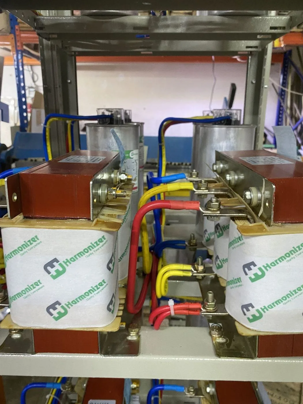 Capacitor Bank Assembly — Al Misbah Al Sehri switchgear, Dubai