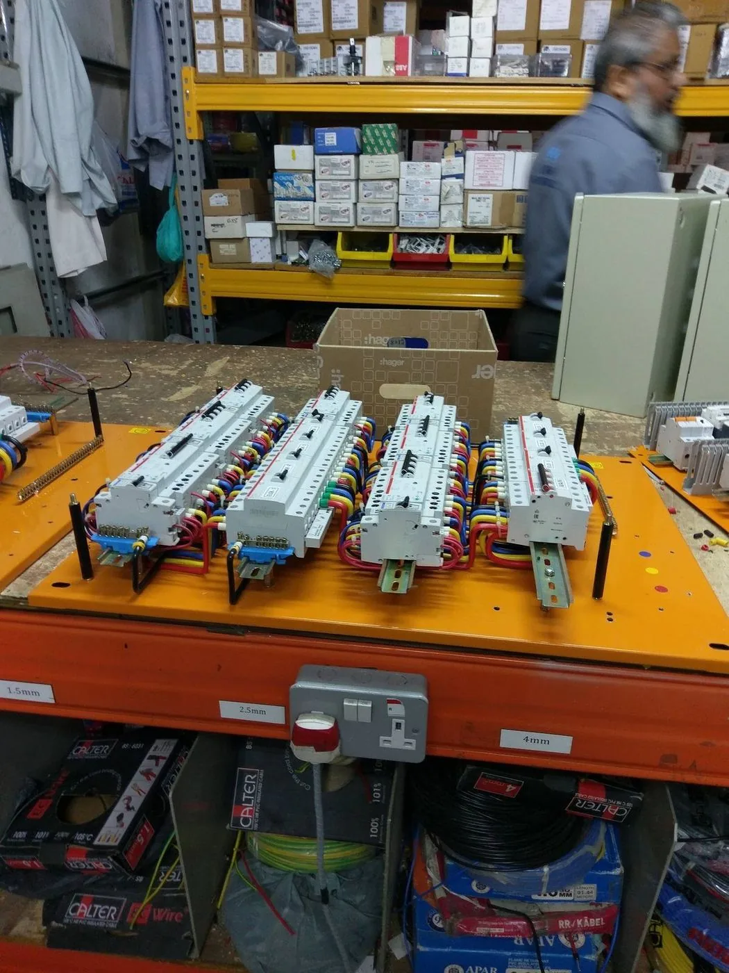 Busbar Fabrication — Al Misbah Al Sehri switchgear, Dubai