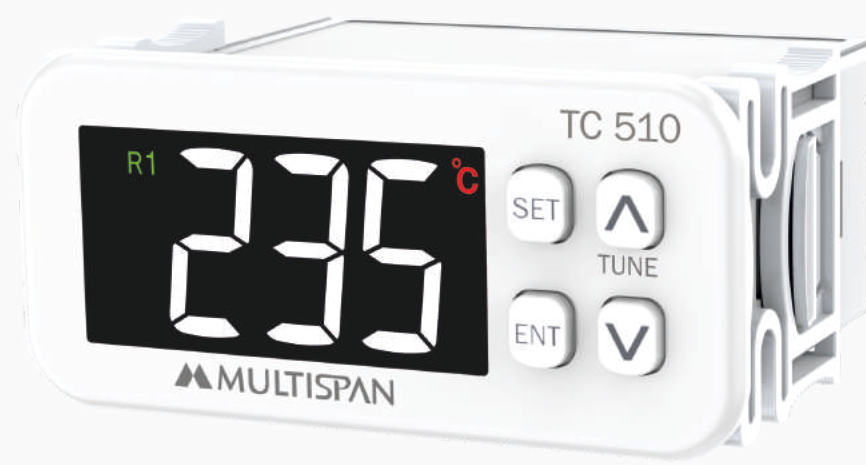 Multispan TC 510 — Universal PID / ON-OFF temperature controller